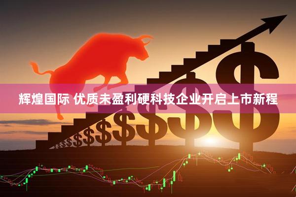 辉煌国际 优质未盈利硬科技企业开启上市新程
