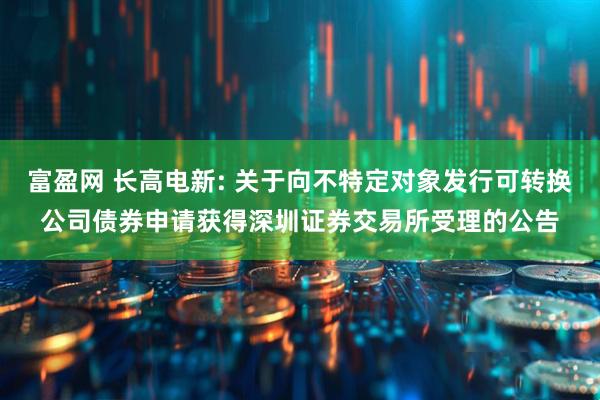 富盈网 长高电新: 关于向不特定对象发行可转换公司债券申请获得深圳证券交易所受理的公告